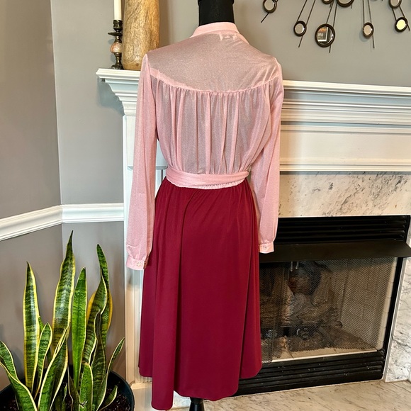 VINTAGE Secretary Dress, Pink - Picture 2 of 9